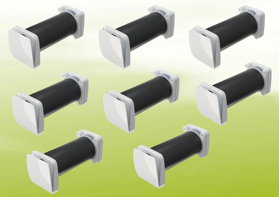 8x Südwind Ambientika advanced+ zestaw wentylacyjny