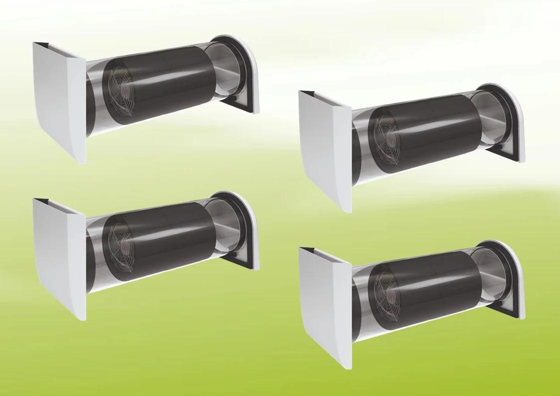 4x Viessmann Vitovent 050-D Typ H20E A43 bez panelu sterowania - stal nierdzewna - Z025292