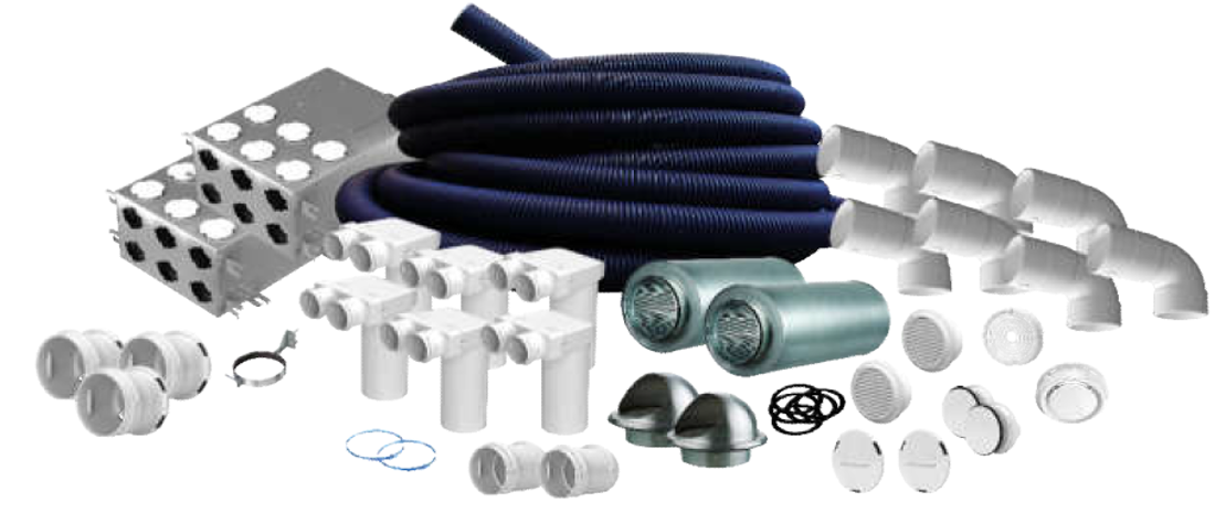 Blauberg Zestaw BlauFast 75/80, 75/110 lub 75/160