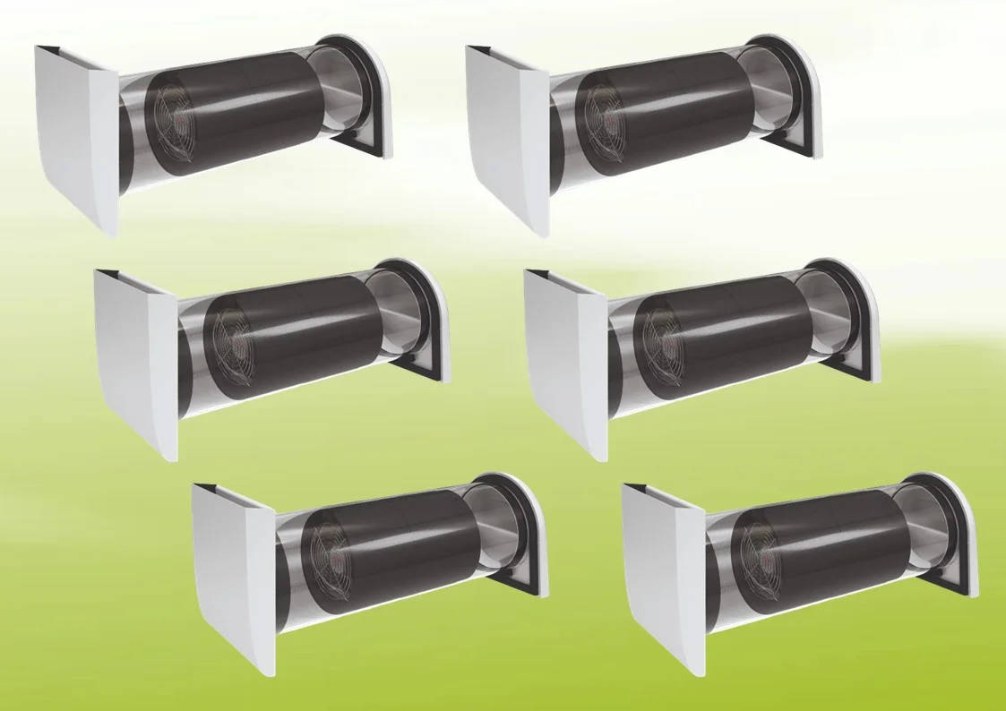 6x Viessmann Vitovent 050-D Typ H20E A43 bez panelu sterowania - stal nierdzewna - Z025294