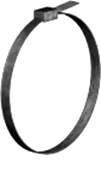 Pluggit Pierścień zaciskowy DN80-150 - KR150