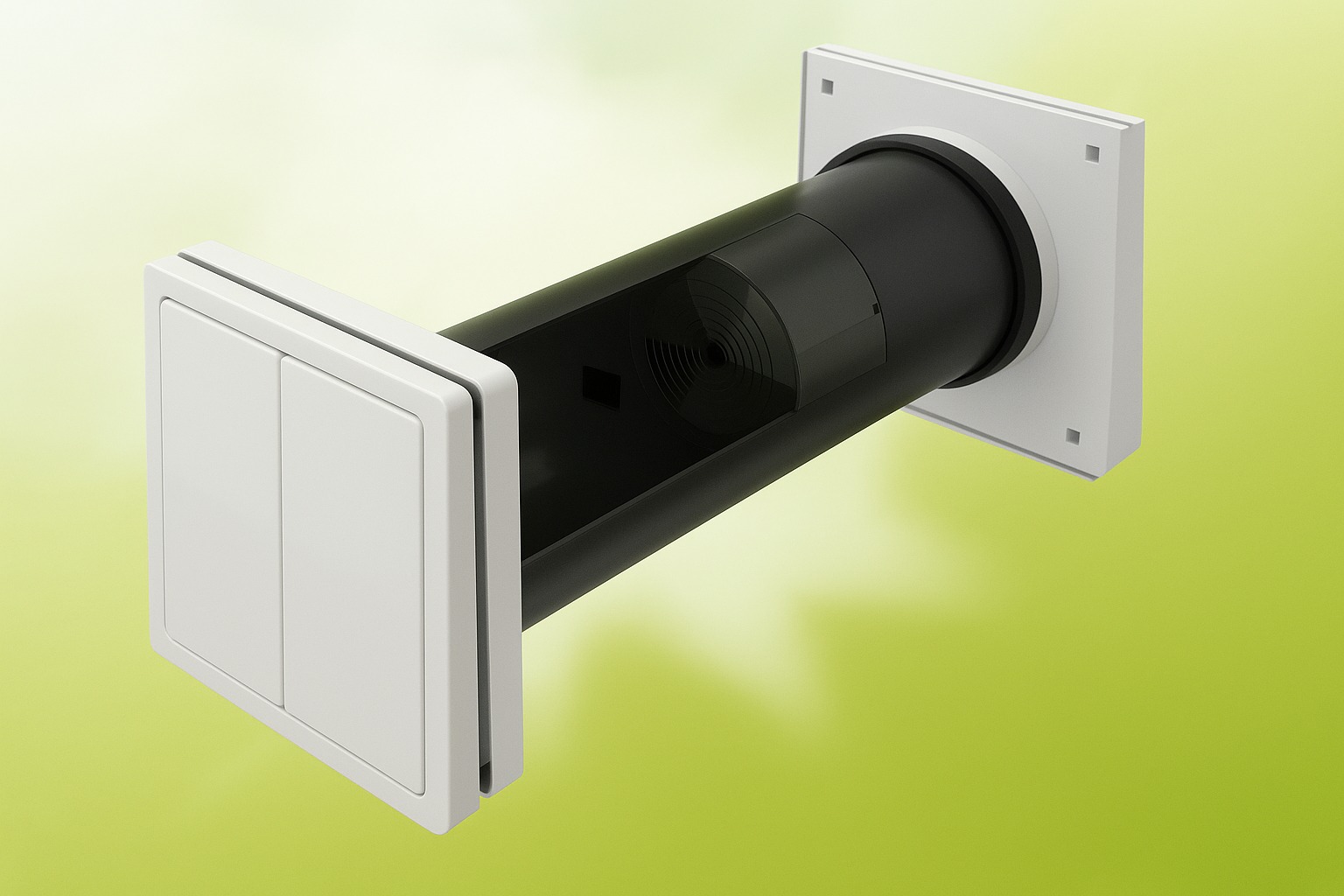 Inventer Twin+ Connect Kompletny zestaw natynkowy biały 495mm